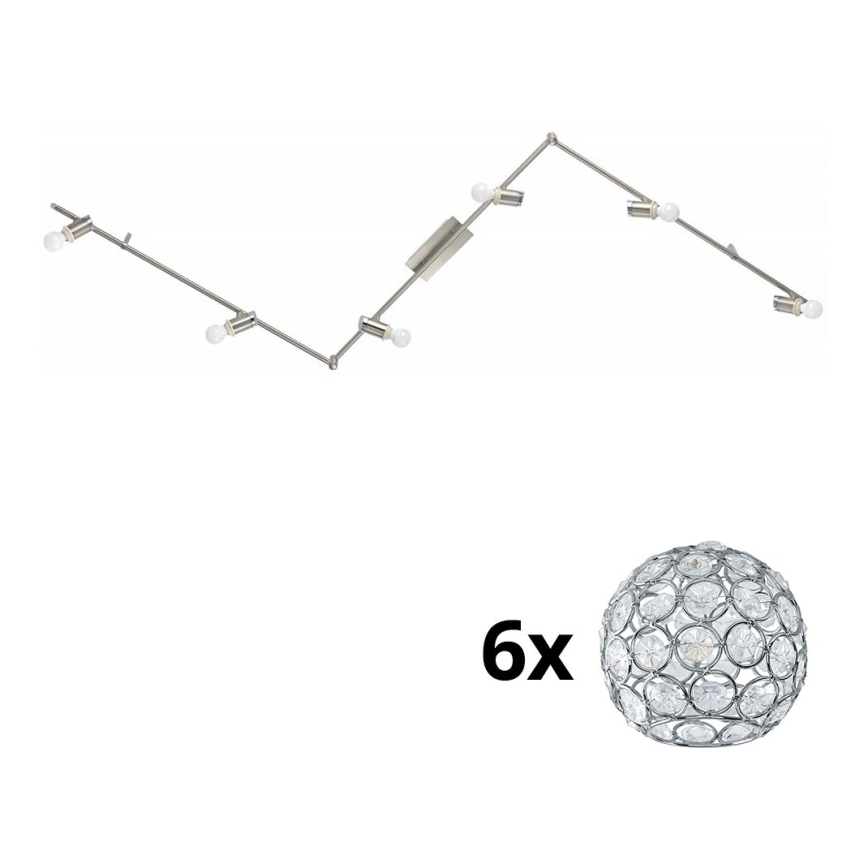 Eglo - LED Starmetis MY CHOICE 6xE14/4W/230V matēts hroms