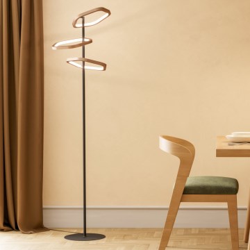 Eglo - LED stāvlampa ar regulējamu spilgtumu LED/20W/230V zelta