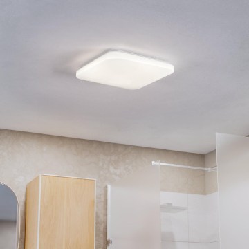 Eglo - LED vannas istabas griestu gaismeklis LED/18W/230V 3000/4000/6000K 33x33 cm IP44