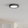 Eglo - LED vannas istabas griestu gaismeklis LED/7,5W/230V 2700/4000/6500K Ø 16,6 cm IP44 melns