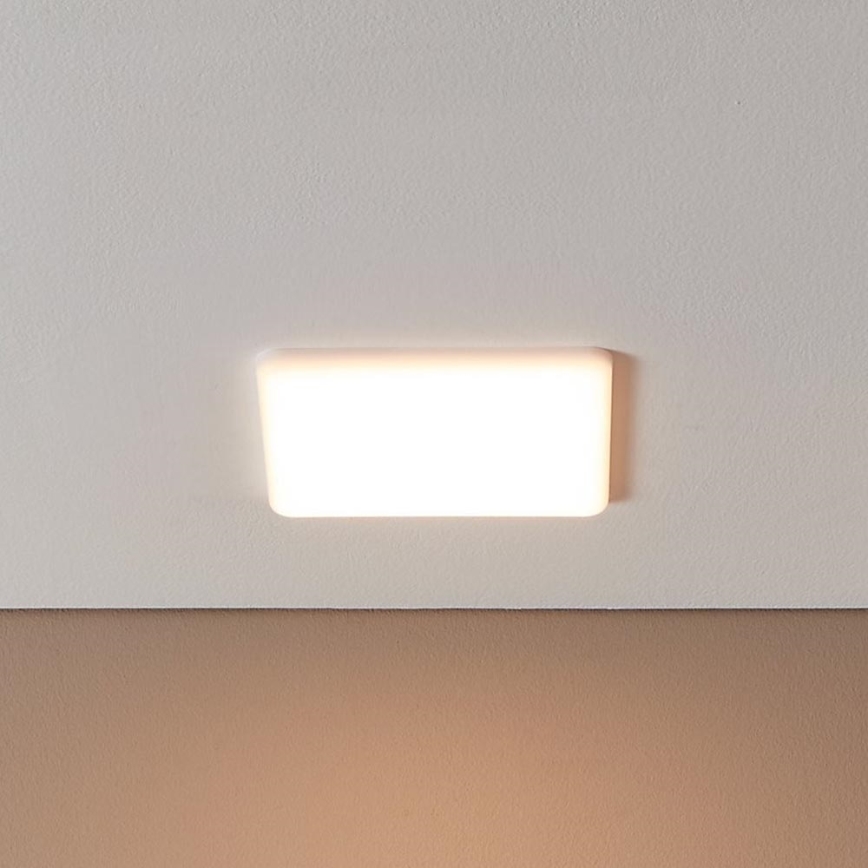 Eglo - LED Vannas istabas griestu lampa LED/11,5W/230V 15,5x15,5 cm IP65