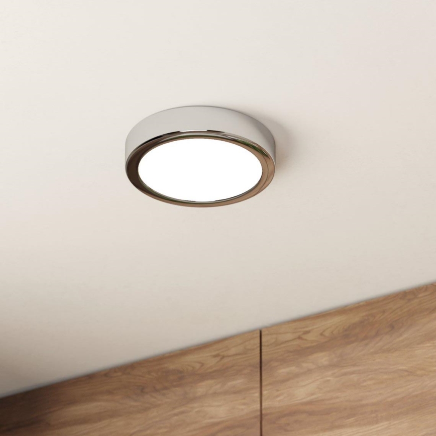 Eglo - LED Vannas istabas griestu lampa LED/11W/230V IP44 spīdīgi hromēts