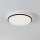 Eglo - LED Vannas istabas griestu lampa LED/15,6W/230V IP44 melna