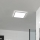 Eglo - LED Vannas istabas griestu lampa LED/17,6W/230V 2700K/4000K/6500K 39x39 cm IP44 balta