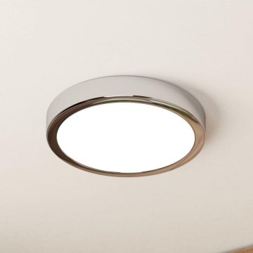 Eglo - LED Vannas istabas griestu lampa LED/17W/230V IP44 spīdīgi hromēts