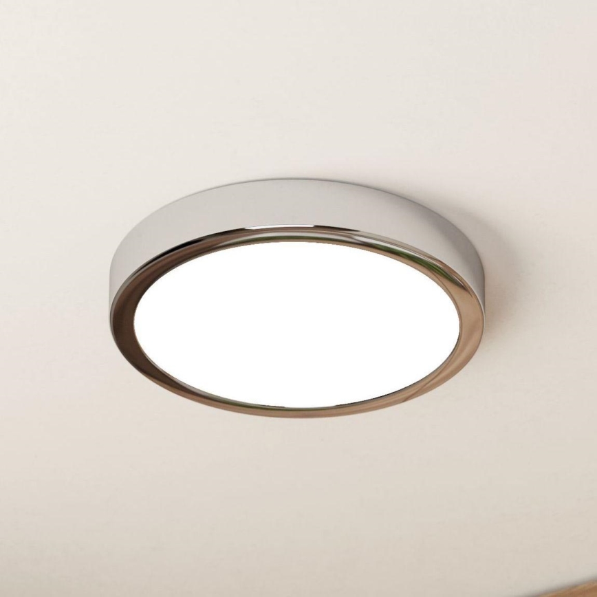 Eglo - LED Vannas istabas griestu lampa LED/17W/230V IP44 spīdīgi hromēts