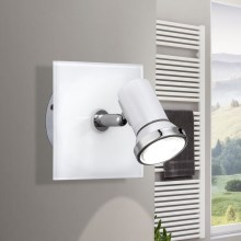 Eglo - LED vannas istabas sienas gaismeklis 1xGU10-LED/3,3W/230V IP44