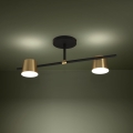 Eglo - LED Virsapmetuma lustra 2xGU10/4,6W/230V 3000K zelta