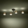Eglo - LED Virsapmetuma lustra 4xGU10/4,6W/230V 3000K zelta