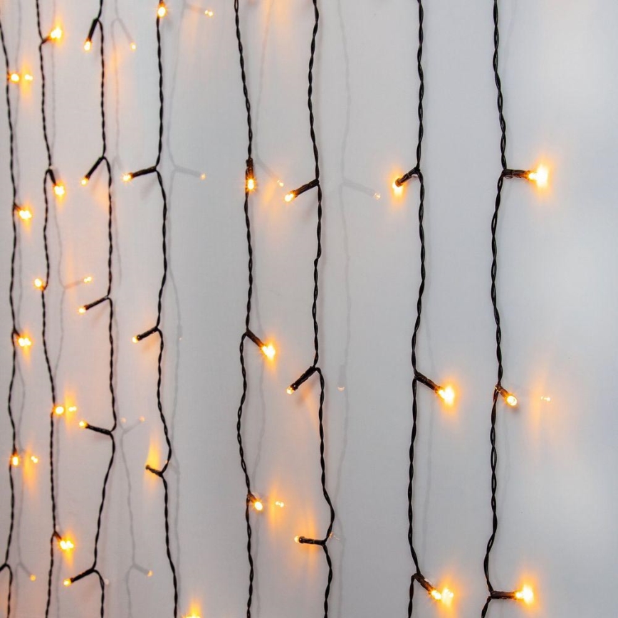 Eglo - LED Ziemassvētku āra aizskars 120xLED 2m IP44 silti balts