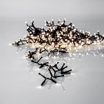 Eglo - LED Ziemassvētku āra virtene 1200xLED 25m IP44 silti balta