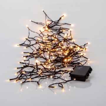 Eglo - LED Ziemassvētku āra virtene 160xLED 11,2 m silti balta IP44