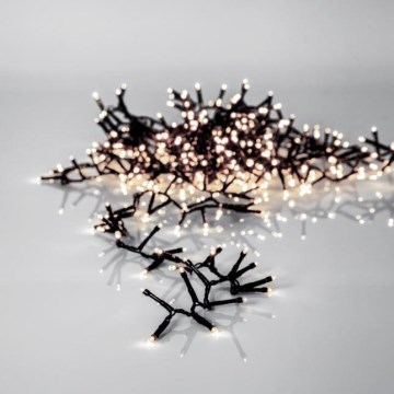 Eglo - LED Ziemassvētku āra virtene 800xLED 16m IP44 silti balta