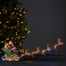 Eglo - LED Ziemassvētku dekorācija 15xLED/0,03W/3xAAA