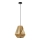 Eglo - Lustra ar auklu 1xE27/28W/230V apkārtmērs 3cm zelta