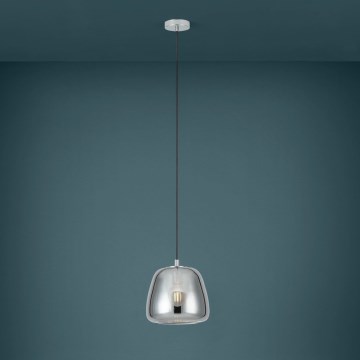 Eglo - Lustra ar auklu 1xE27/40W/230V d. 26 cm dūmakains