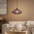 Eglo - Lustra ar auklu 1xE27/40W/230V d. 42,5 cm melna