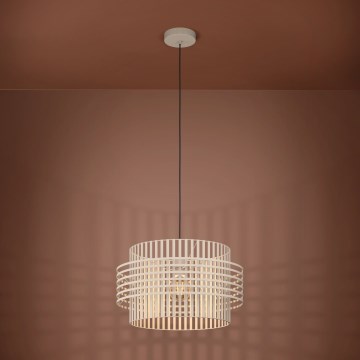Eglo - Lustra ar auklu 1xE27/40W/230V d. 48 cm krēmkrāsa