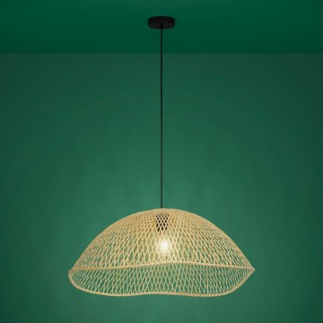Eglo - Lustra ar auklu 1xE27/40W/230V d. 72 cm bambusa