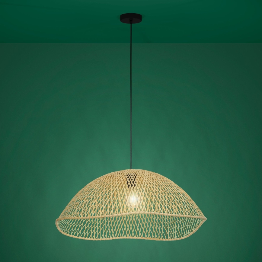 Eglo - Lustra ar auklu 1xE27/40W/230V d. 72 cm bambusa