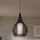 Eglo - Lustra ar auklu 1xE27/40W/230V melna