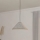 Eglo - Lustra ar auklu 1xE27/40W/230V pelēka