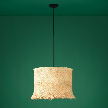 Eglo - Lustra ar auklu 1xE27/40W/230V rotanga