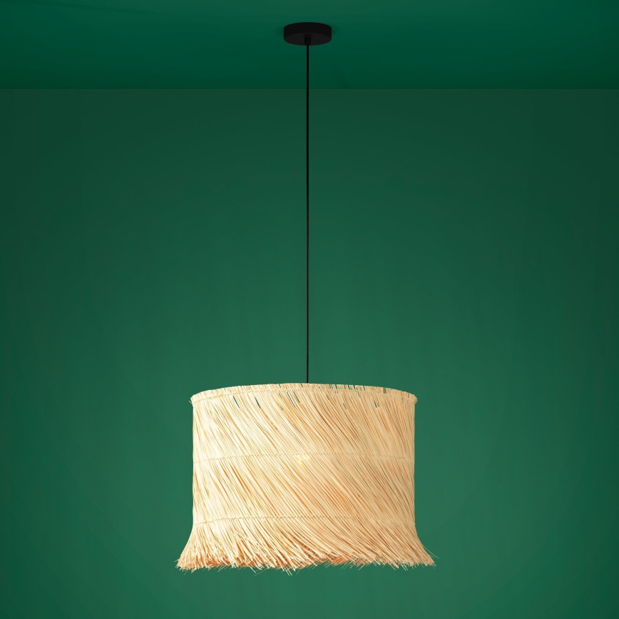 Eglo - Lustra ar auklu 1xE27/40W/230V rotanga