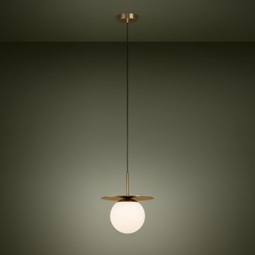 Eglo - Lustra ar auklu 1xE27/40W/230V zelta