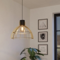 Eglo - Lustra ar auklu 1xE27/40W/230V zelta