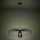 Eglo - Lustra ar auklu 1xE27/60W/230V d. 77 cm melna