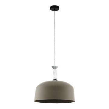 Eglo - Lustra ar auklu 3xE27/10W/230V brūns