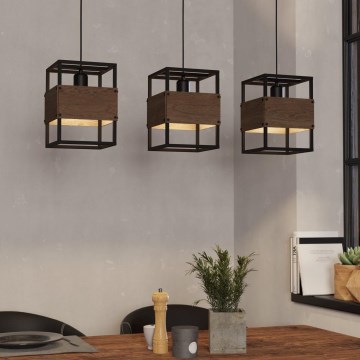 Eglo - Lustra ar auklu 3xE27/40W/230V