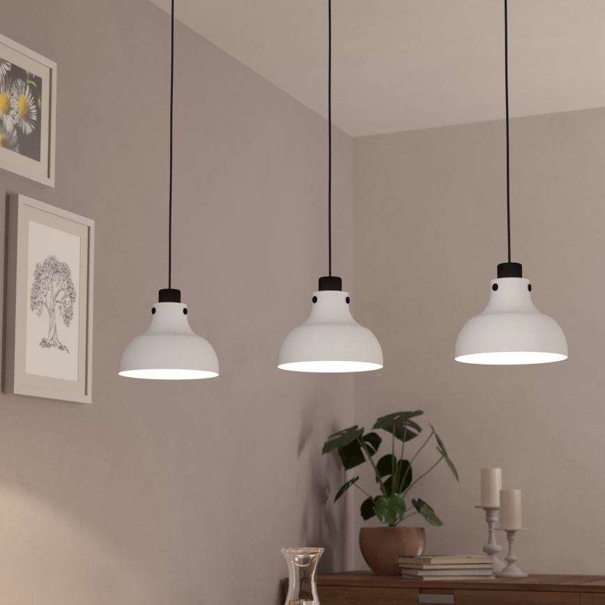 Eglo - Lustra ar auklu 3xE27/40W/230V