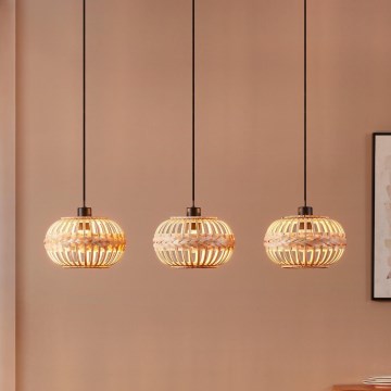 Eglo - Lustra ar auklu 3xE27/40W/230V