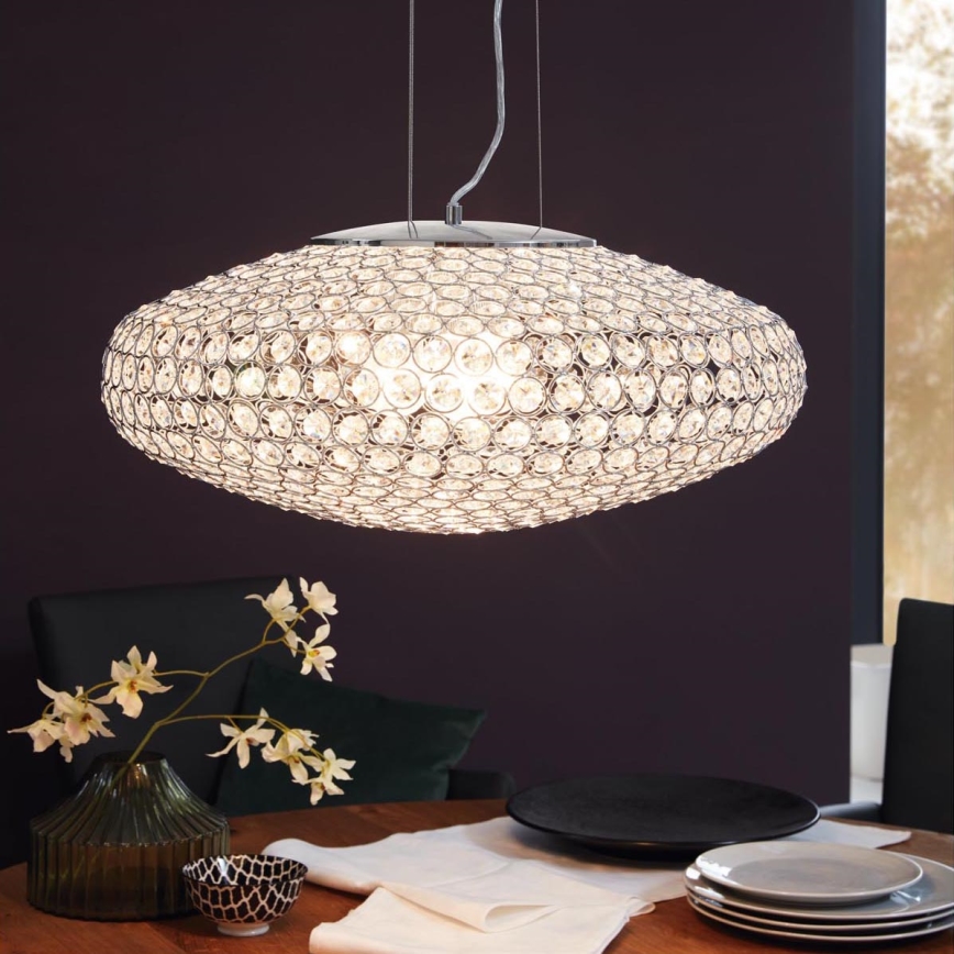 Eglo - Lustra ar auklu 3xE27/60W/230V