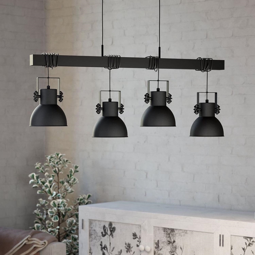 Eglo - Lustra ar auklu 4xE27/40W/230V