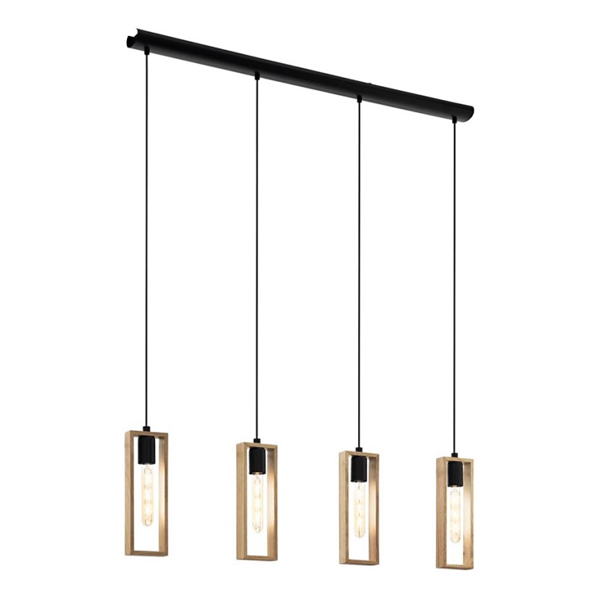 Eglo - Lustra ar auklu 4xE27/60W/230V - FSC sertificēts