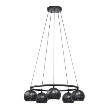 Eglo - Lustra ar auklu 5xE14/40W/230V