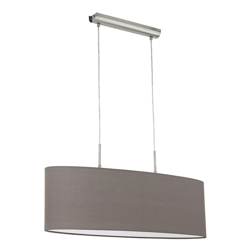 Eglo - Lustra ar auklu E27/2X60W/230V