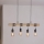 Eglo - Lustra ar auklu TOWNSHEND 4xE27/60W/230V