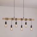 Eglo - Lustra ar auklu TOWNSHEND 6xE27/60W/230V - FSC sertificēts