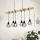 Eglo - Lustra ar auklu TOWNSHEND 6xE27/60W/230V - FSC sertificēts