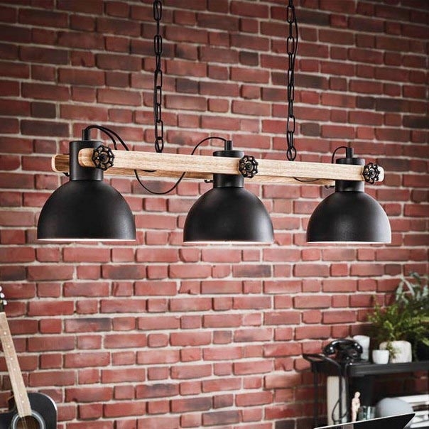 Eglo - Lustra ar ķēdi 3xE27/28W/230V - FSC sertificēts