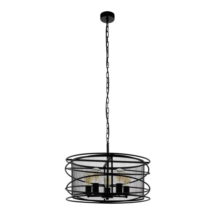 Eglo - Lustra ar ķēdi 5xE27/60W/230V
