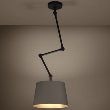 Eglo - Lustra ar stieni 1xE27/40W/230V brūna