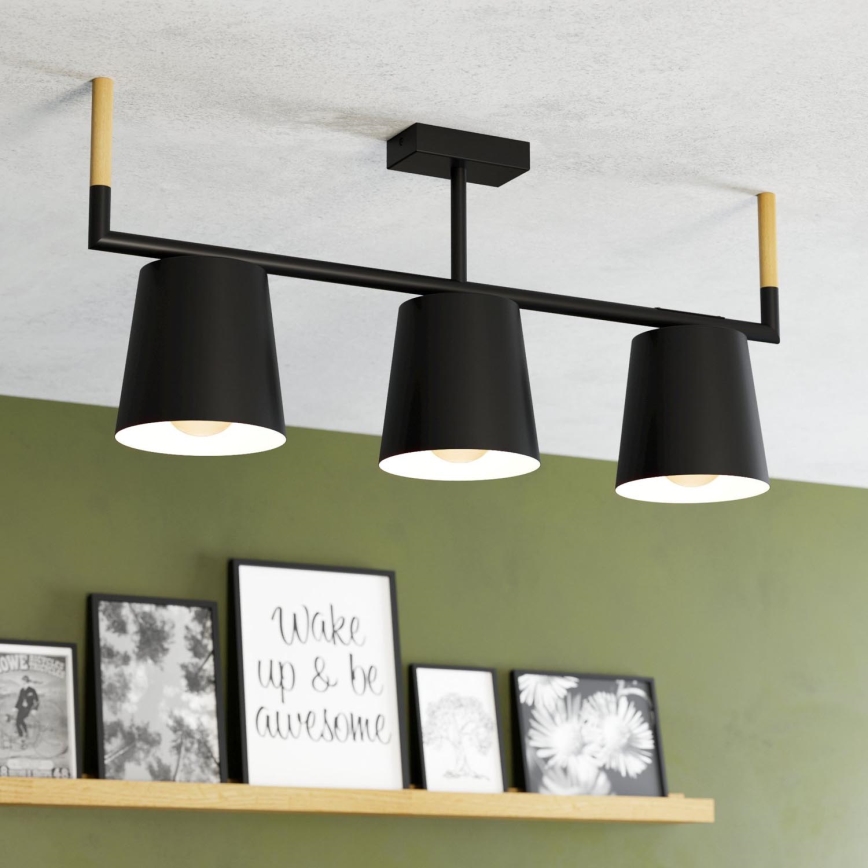 Eglo - Lustra ar stieni 3xE27/40W/230V