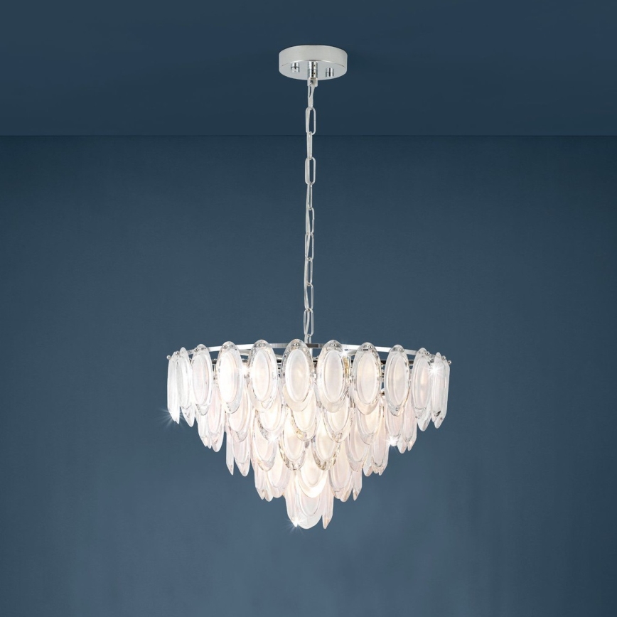 Eglo - Lustra uz auklas 10xE14/40W/230V