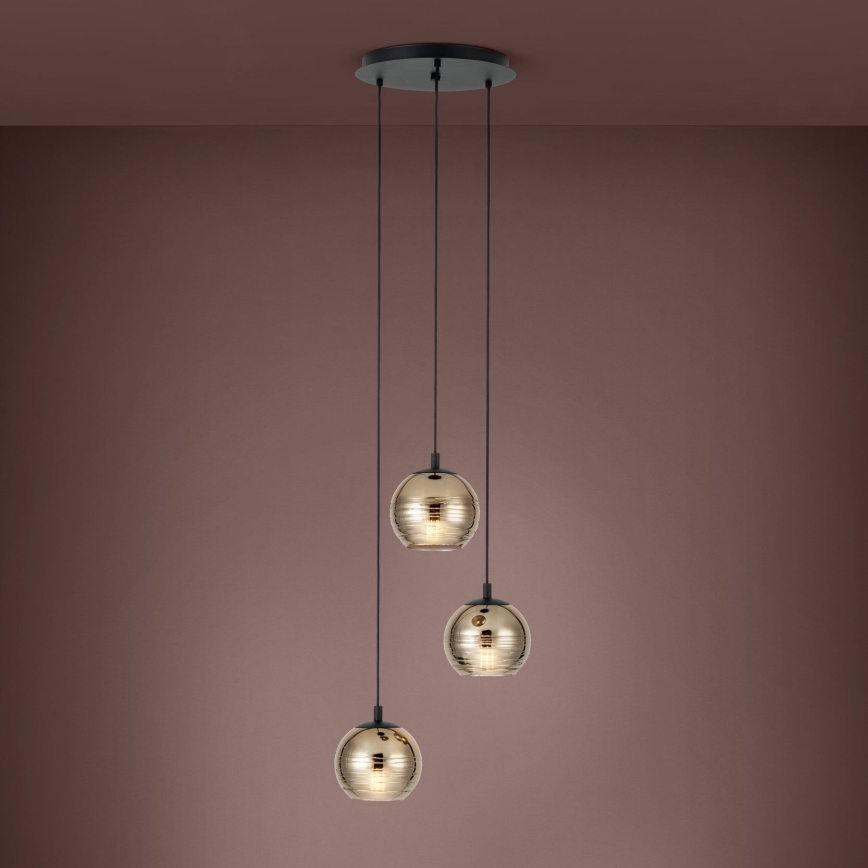 Eglo - Lustra uz auklas 3xE27/40W/230V