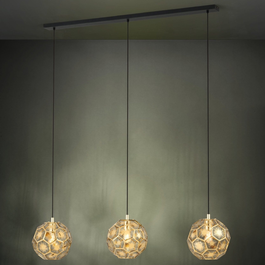 Eglo - Lustra uz auklas 3xE27/60W/230V